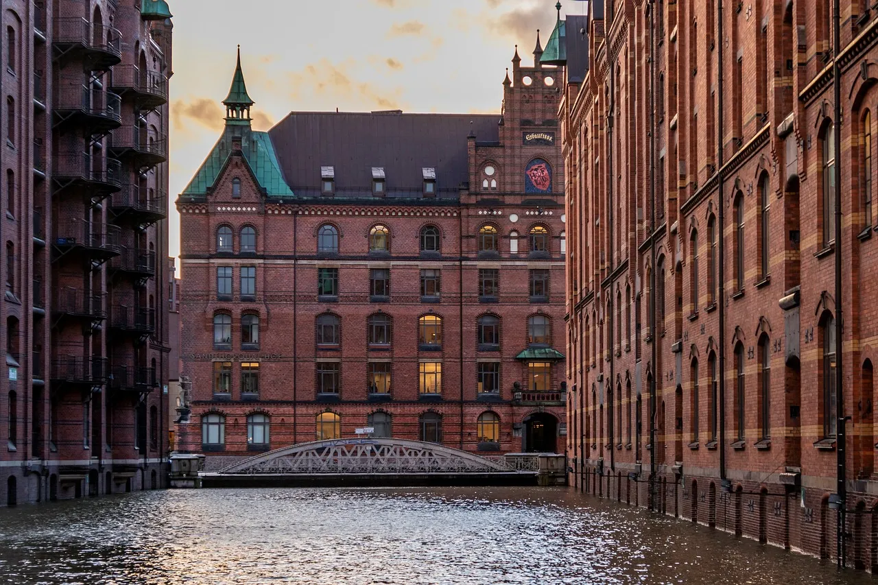 Hamburg, Speicherstadt und Hafen